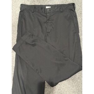 Nike Golf Dri-Fit Performance Mens Pants Black 32x30 Flat Front Athletic